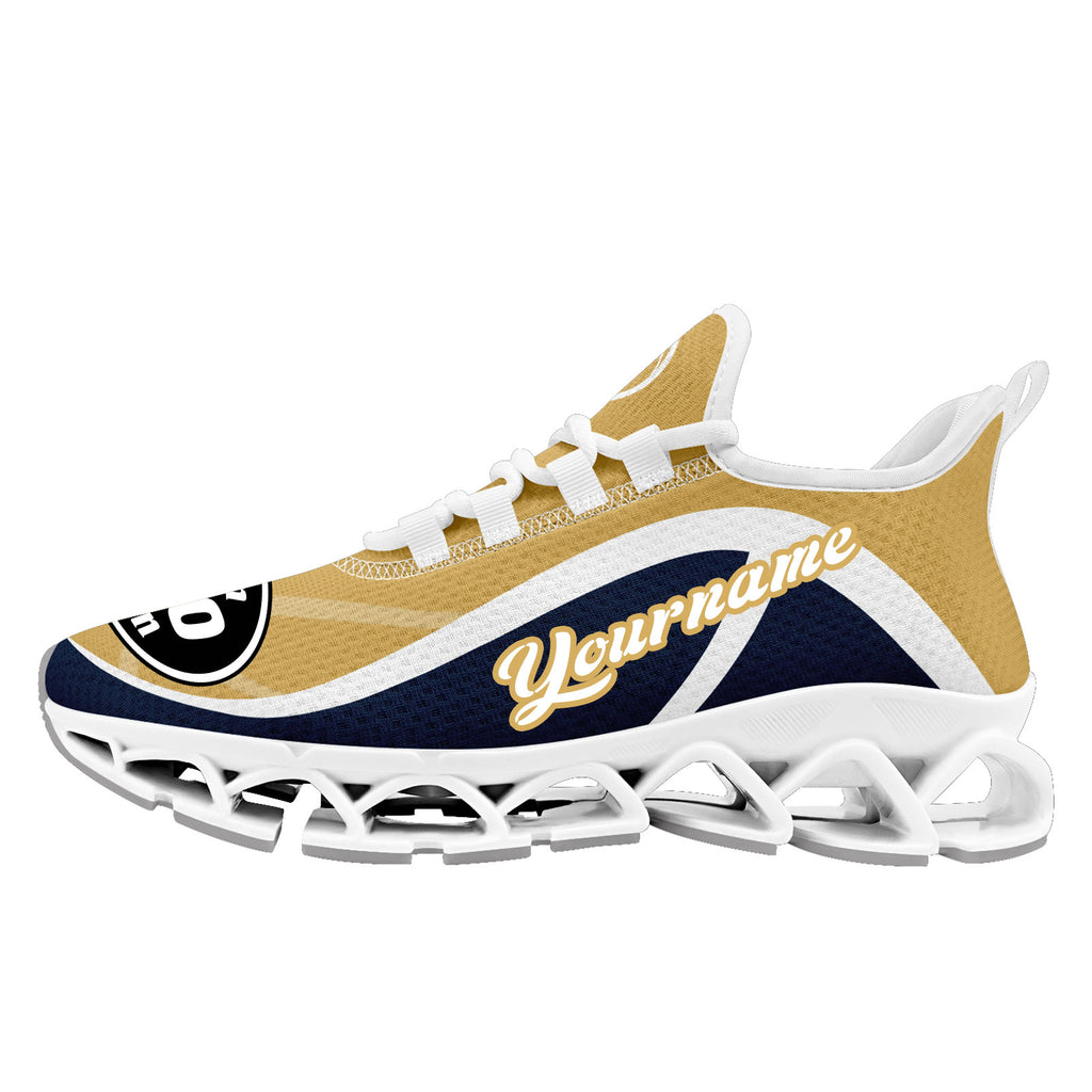 Custom Blue Yellow Maxsoul Shoes Personalized Sneaker FN003XD-D020391-12