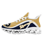 Custom Blue Yellow Maxsoul Shoes Personalized Sneaker FN003XD-D020391-12