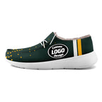 Custom Green Yellow Green Bay Shoes Personalized Sneaker FN042-D020279-13