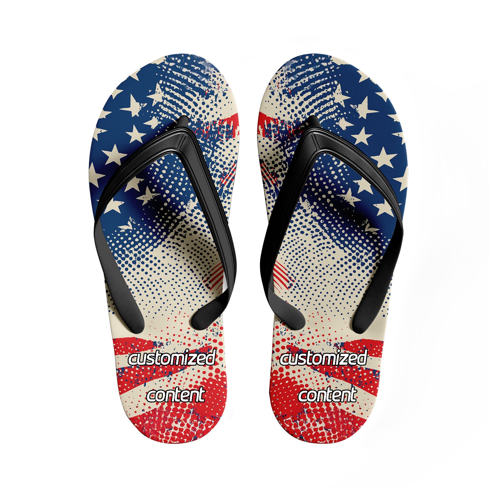 Custom United States 2026 World Cup Sneakers DIY Country Flag Running Shoes Lightweight Sport Shoes Gift for Football Fans Personalized Team Name and Logo FN058-F028041-4