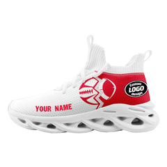 Custom Red White Missouri Maxsoul Shoes Personalized Sneaker FN030A-D028017-25