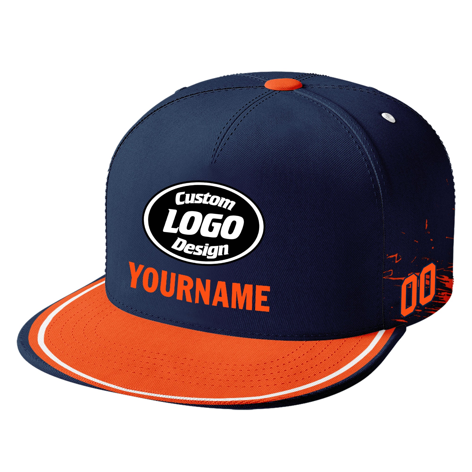 Custom White Blue Denver Football Jersey and Hat Combo Offer Personalized Combo ZH-D020326-10