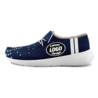 Custom Blue White Dallas Shoes Personalized Sneaker FN042-D020279-9