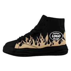 Custom Yellow Black New Orleans Firesoul Shoes Personalized Sneaker FN039-D020272-19