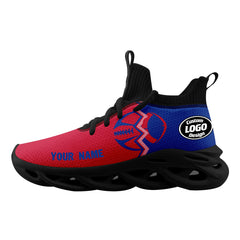 Custom Blue Red New York Maxsoul Shoes Personalized Sneaker FN030A-D028017-18