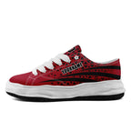 Custom Red Black Georgia Football Jersey and Sports Shoes Combo Offer Personalized Combo ZH-D023031-3