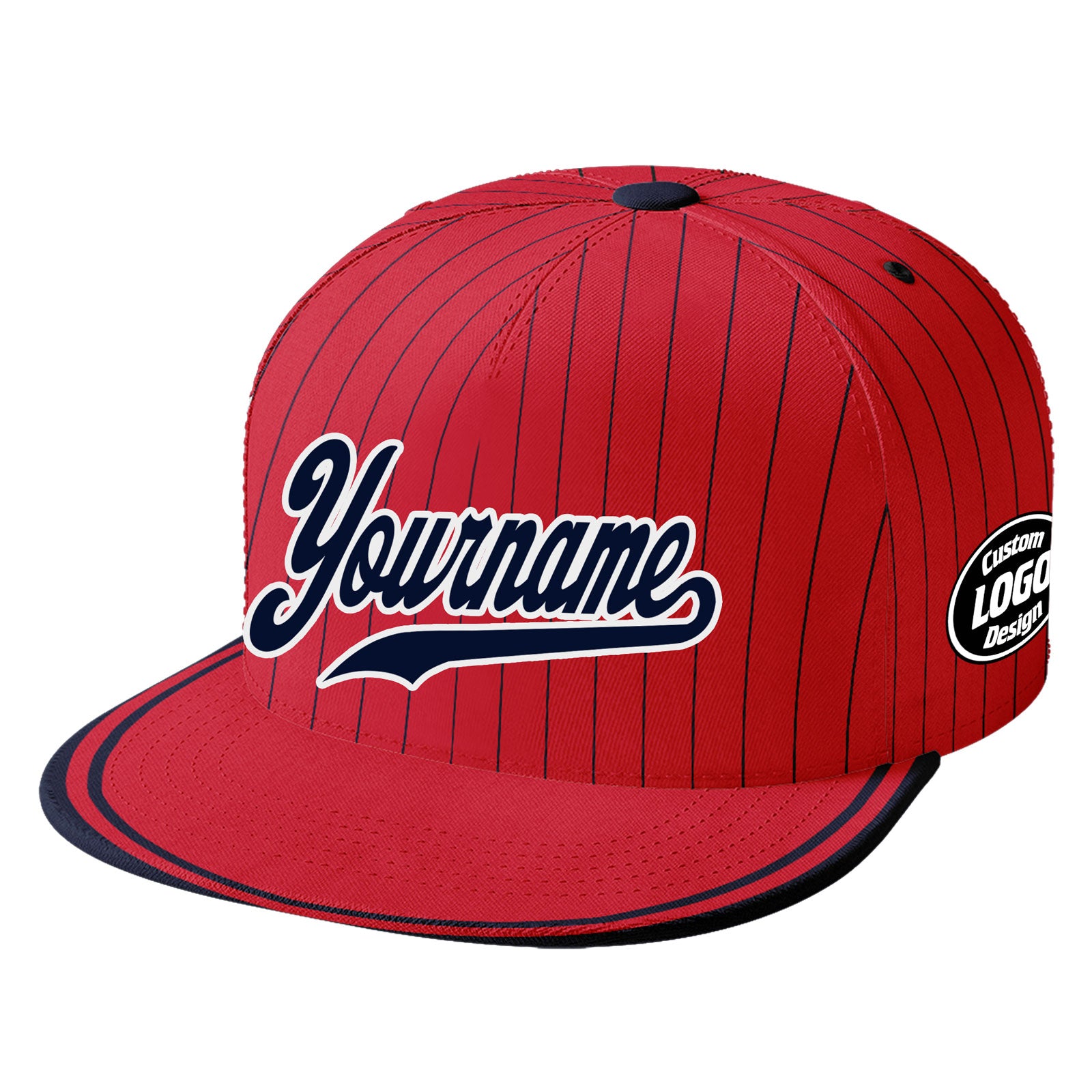 Custom Hat Sport Design Cap Stitched Adjustable Personalized PR067B-D020236-22