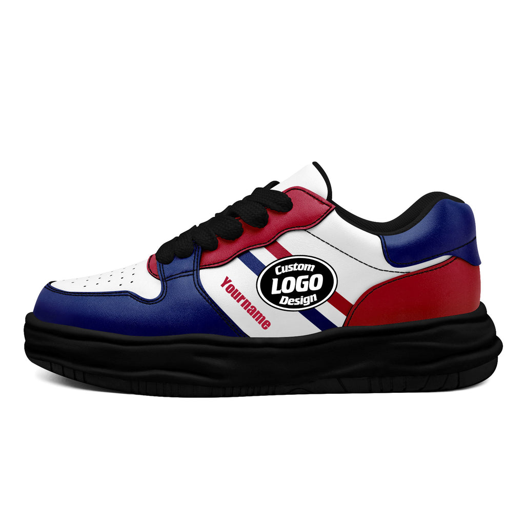 Custom Red Blue New York Shoes Personalized Sneaker FN032-D020389-21