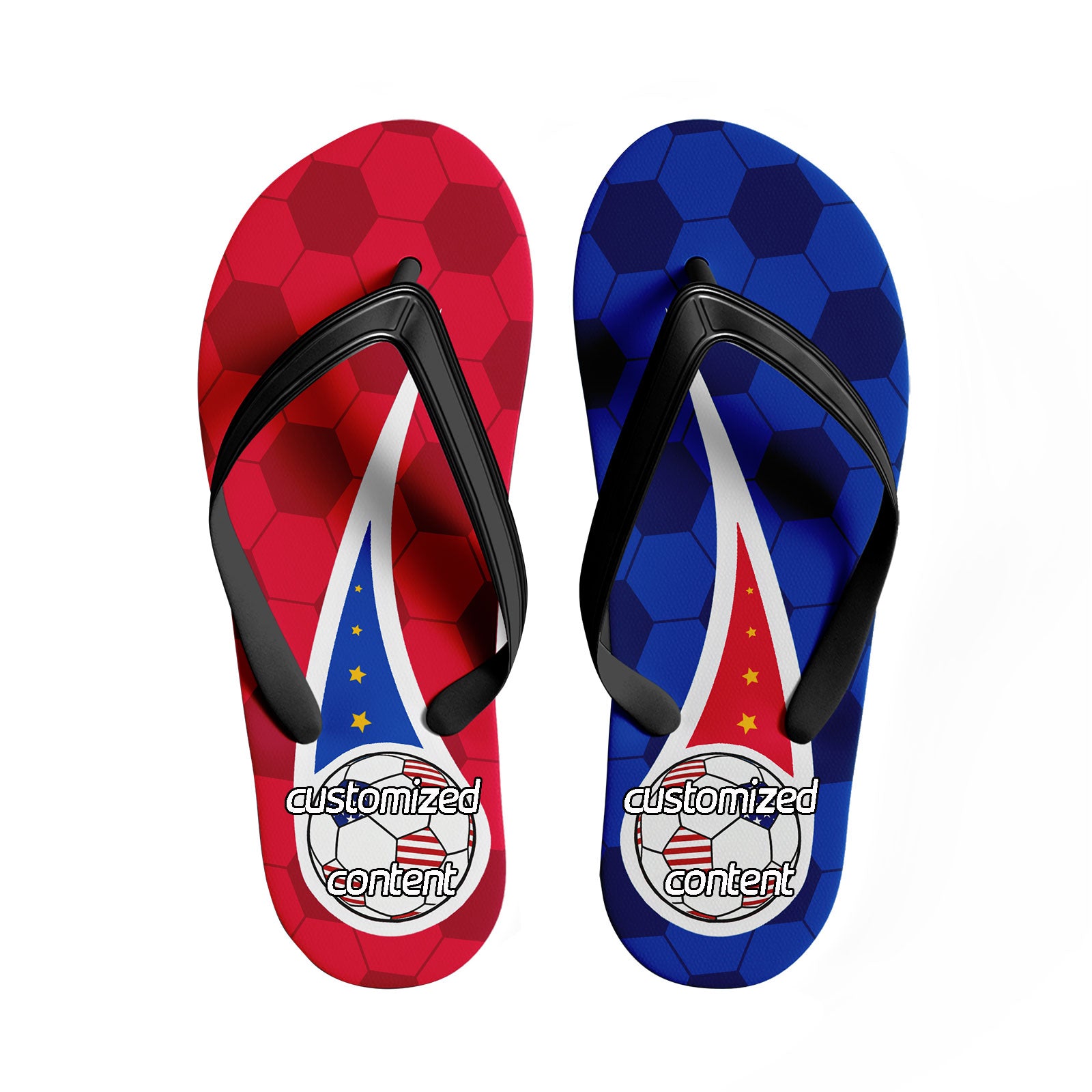 Custom United States 2026 World Cup Sneakers DIY Country Flag Running Shoes Lightweight Sport Shoes Gift for Football Fans Personalized Team Name and Logo FN058-F028039-3