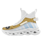 Custom White Blue Gold Jersey MaxSoul Shoes and Hat Combo Offer Personalized Combo ZH-D020234-10