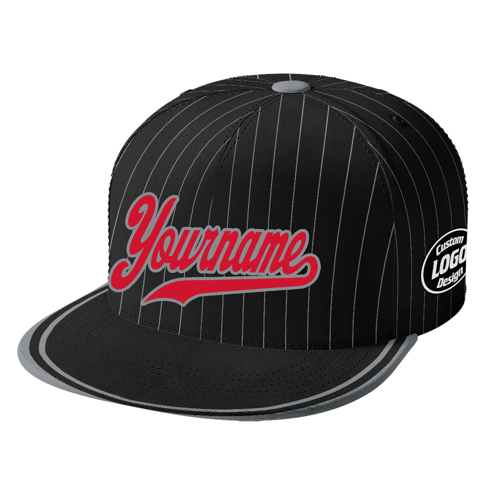 Custom Hat Sport Design Cap Stitched Adjustable Personalized PR067B-D020236-27