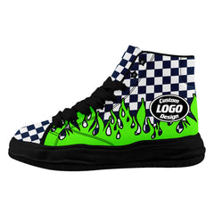 Custom Green Blue White Seattle Firesoul Shoes Personalized Sneaker FN039-D020272-27