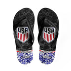 Custom United States 2026 World Cup Sneakers DIY Country Flag Running Shoes Lightweight Sport Shoes Gift for Football Fans Personalized Team Name and Logo FN058-F028041-19