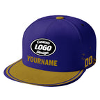 Custom Purple Yellow Baltimore Football Jersey and Hat Combo Offer Personalized Combo ZH-D020326-2
