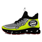 Custom Green Gray Maxsoul Shoes Personalized Sneaker FN030XD-D020388-22