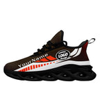 Custom Brown Orange White Cleveland Maxsoul Shoes Personalized Sneaker FN003-D020325-8