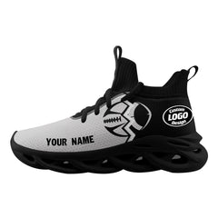 Custom Grey Black Las Vegas Maxsoul Shoes Personalized Sneaker FN030A-D028017-26