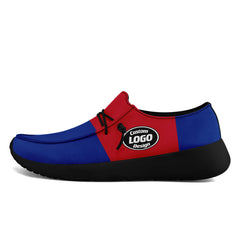 Custom Buffalo Blue Red Shoes Personalized Sneaker FN018-D020278-4