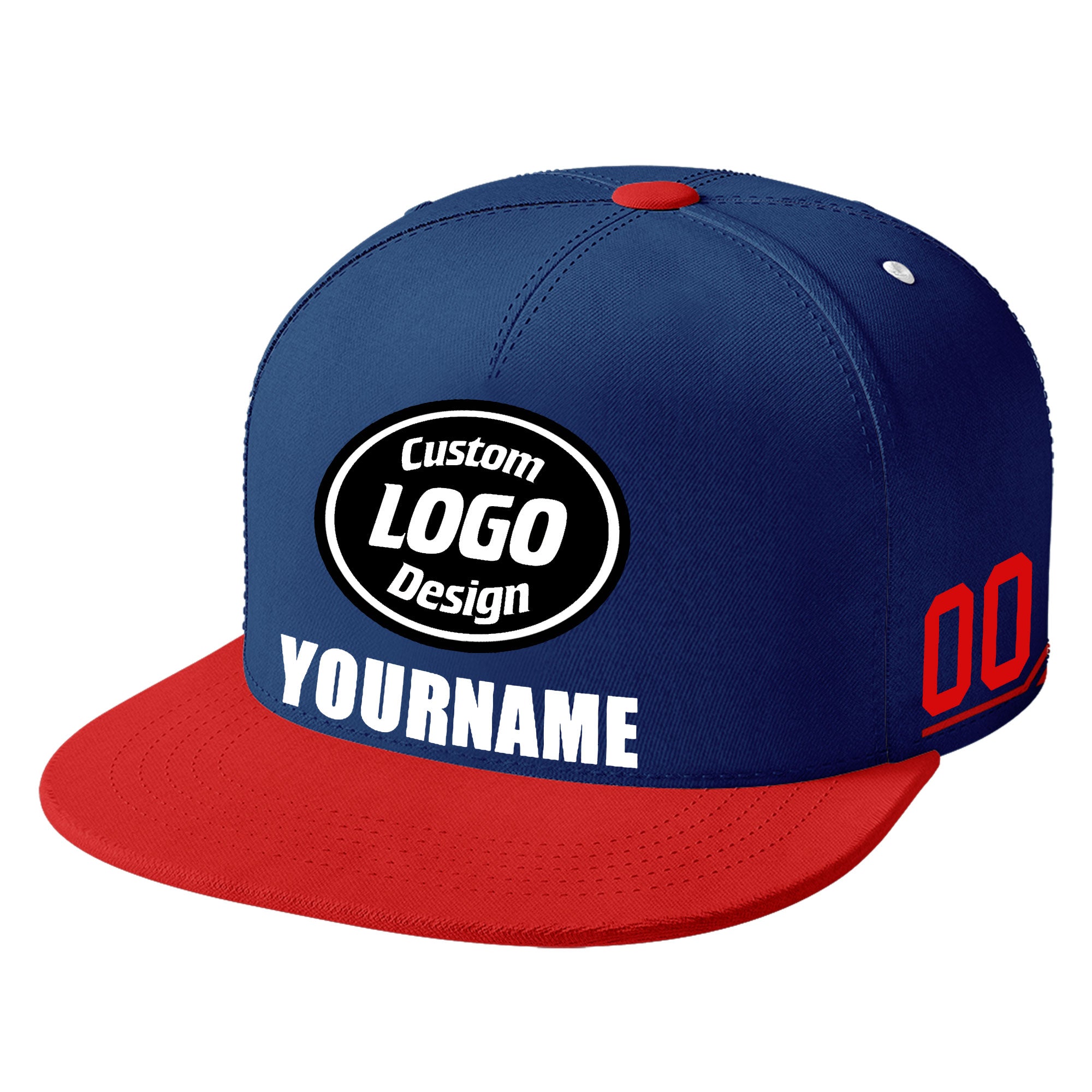 Custom Sport Design Hat Stitched Adjustable Snapback Personalized Baseball Cap PR067B-bd0b007a-f