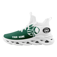 Custom Green White New York Maxsoul Shoes Personalized Sneaker FN030A-D028017-30