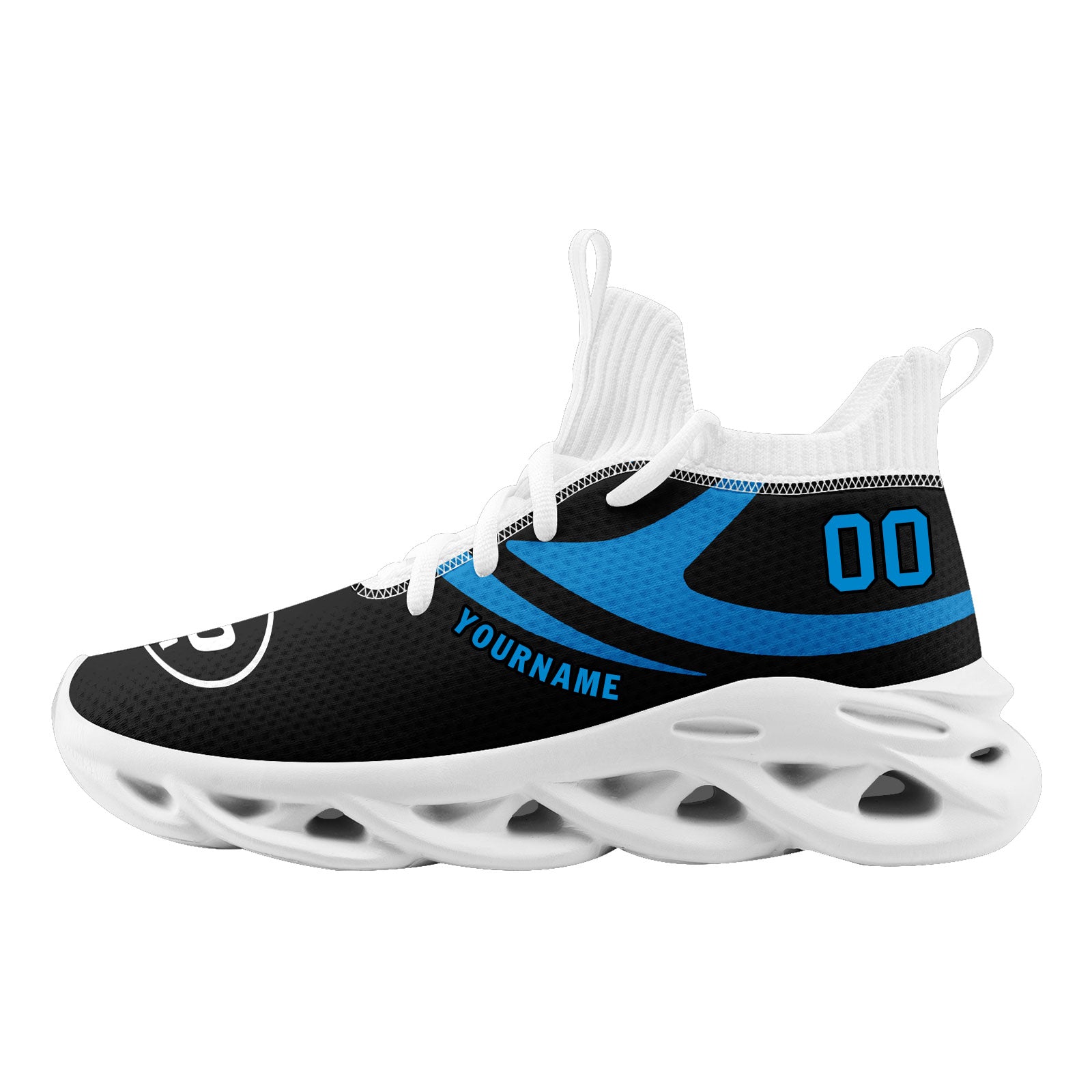 Custom Black Carolina Football Jersey and Sports Shoes Combo Offer Personalized Combo ZH-D025008-3