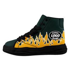 Custom Green Yellow Green Bay Firesoul Shoes Personalized Sneaker FN039-D020272-13