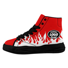 Custom White Red New York Firesoul Shoes Personalized Sneaker FN039-D020272-21