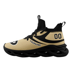 Custom Yellow New Orleans Maxsoul Shoes Personalized Sneaker FN030-D025004-19