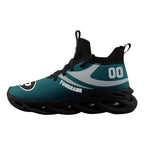 Custom Green Philadelphia Football Jersey and Sports Shoes Combo Offer Personalized Combo ZH-D025008-21