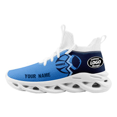 Custom Deep Blue Light Blue Tennessee Maxsoul Shoes Personalized Sneaker FN030A-D028017-32