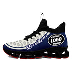 Custom Cream Navy Maxsoul Shoes Personalized Sneaker FN030XD-D020388-12