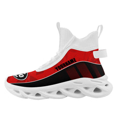 Custom Black Red Maxsoul Shoes Personalized Sneaker FN029A-D020158-2