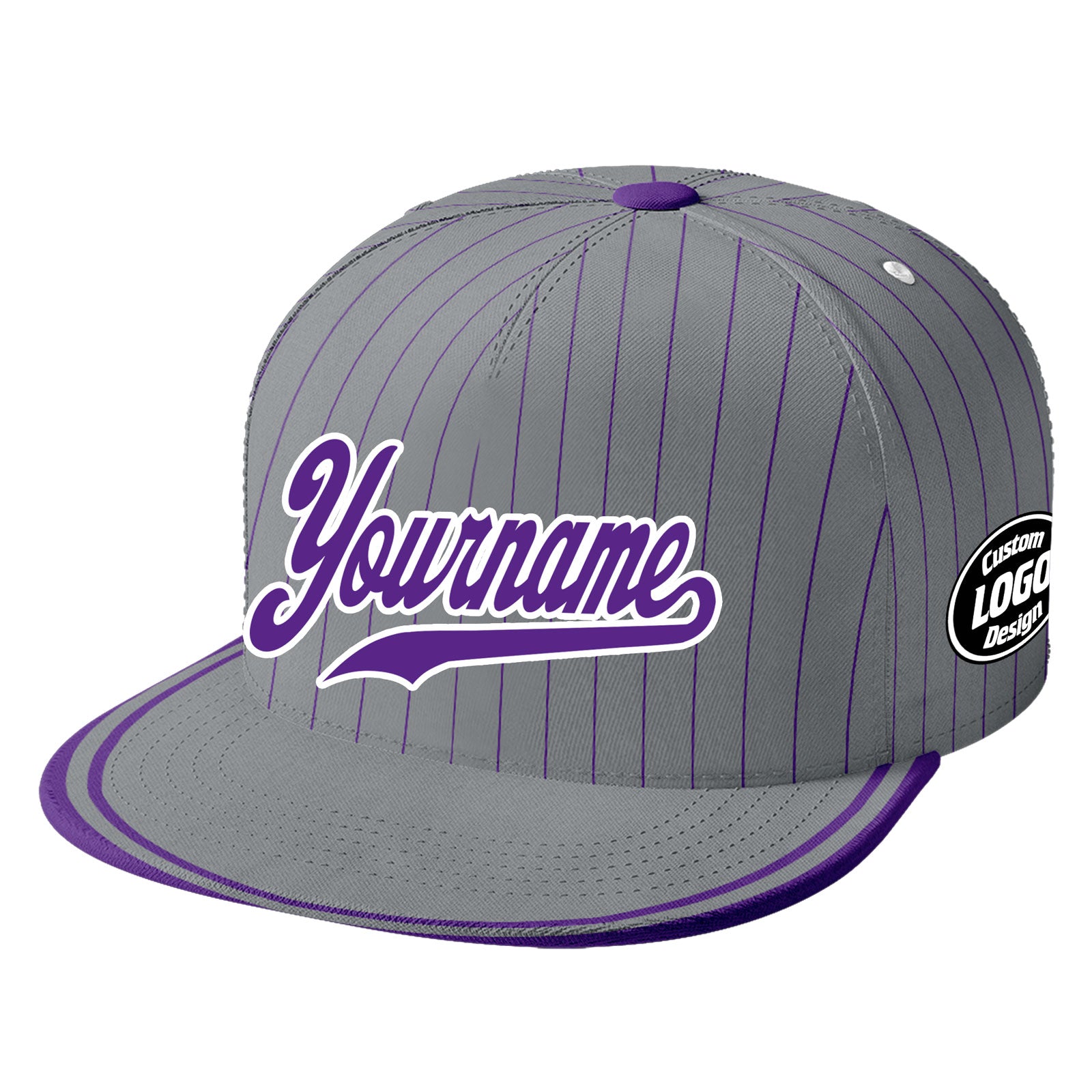 Custom Hat Sport Design Cap Stitched Adjustable Personalized PR067B-D020236-15