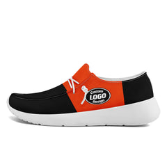 Custom Cincinnati Black Orange Shoes Personalized Sneaker FN018-D020278-6