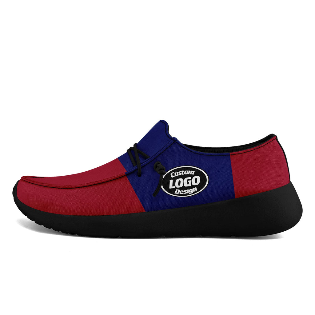 Custom New York Red Blue Shoes Personalized Sneaker FN018-D020278-21 Custom Online