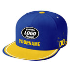 Custom Blue Yellow Los Angeles Football Jersey and Hat Combo Offer Personalized Combo ZH-D020326-15