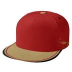 Custom Red Yellow San Francisco Football Jersey and Hat Combo Offer Personalized Combo ZH-D020326-25