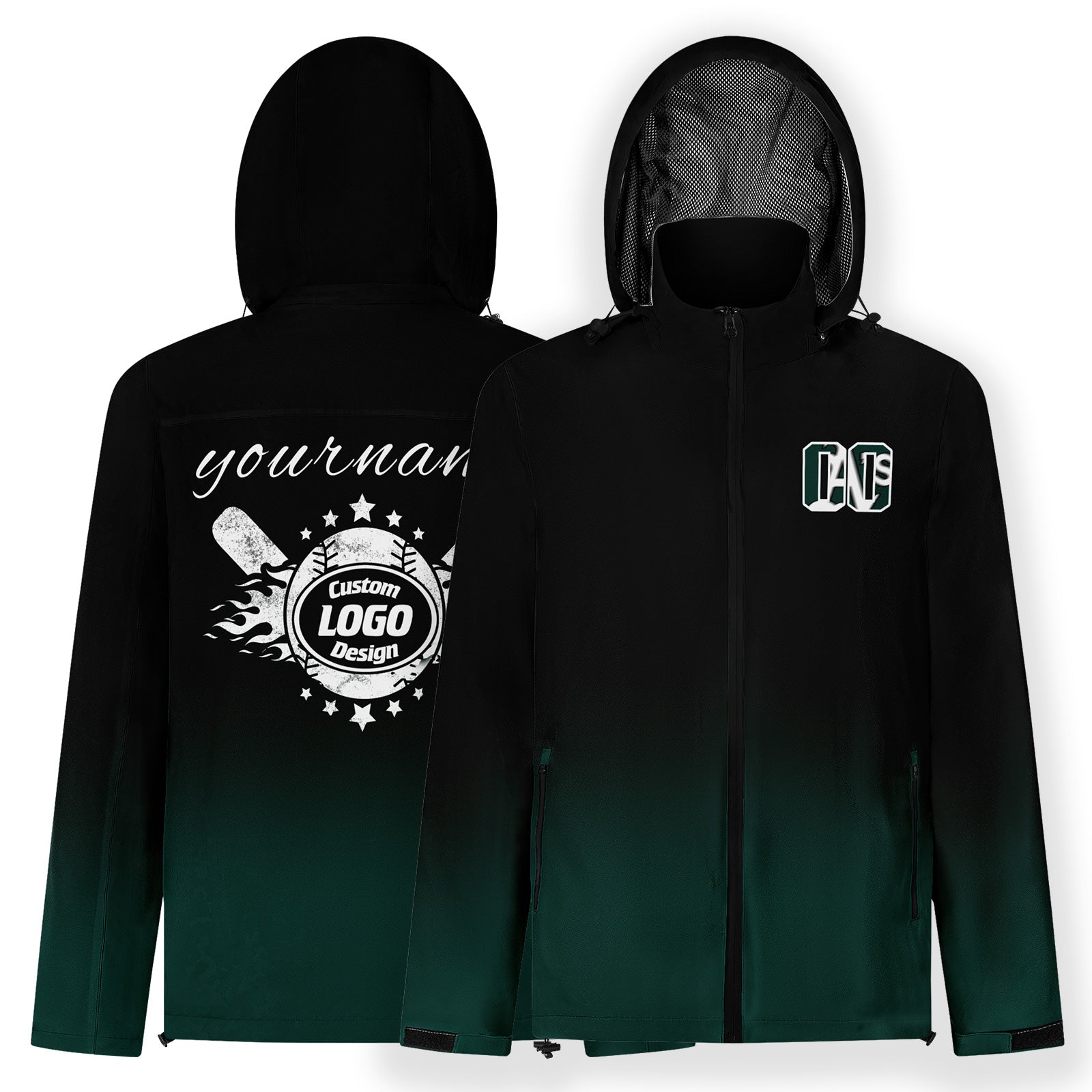 Custom Baseball Outerwear and Hat Combo Offer Personalized Combo ZH-E025020-2