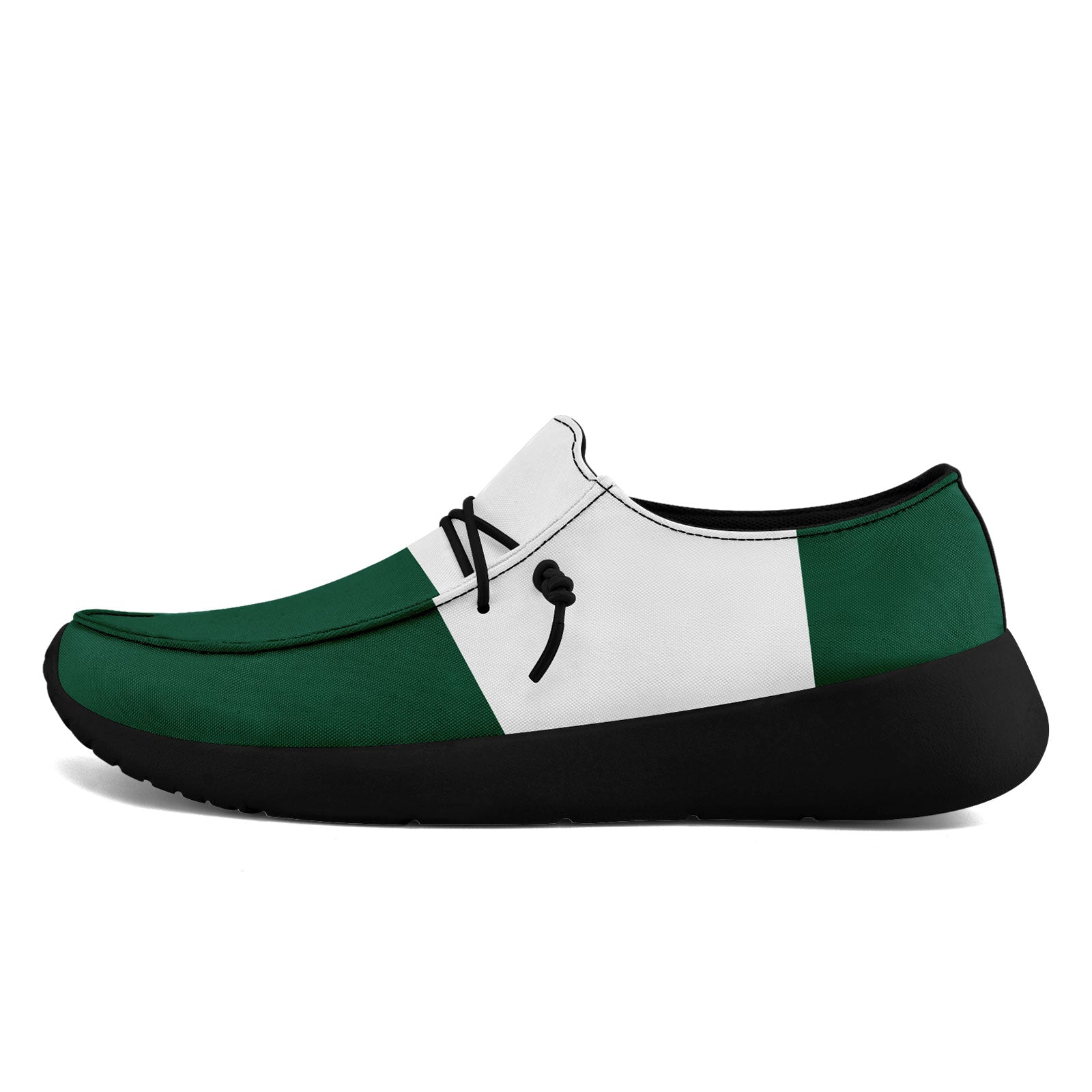 Custom Green White New York Jacket and Sports Shoes Combo Offer Personalized Combo ZH-D020294-28