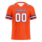 Custom Orange Denver Personalized Authentic Football Jersey FBJ02-E0601-14