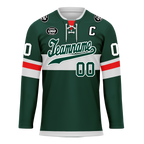 Custom Green Personalized Hockey Jersey HCKJ01-D0a70b9