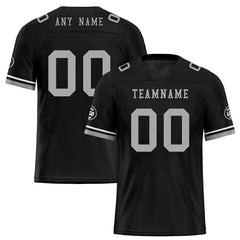 Custom Black Las Vegas Personalized Authentic Football Jersey FBJ02-D020263-20