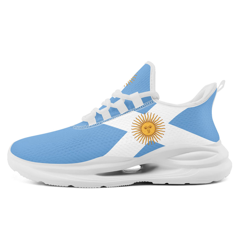 Custom 2026 World Cup Argentina Sneakers DIY Country Flag Running Shoes Lightweight Sport Shoes Gift for Football Fans Personalized Team Name and Logo FN079-F027048-3
