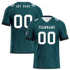 Custom Green Black Philadelphia Football Jersey and Firesoul Sports Shoes Combo Offer Personalized Combo ZH-D020273-23