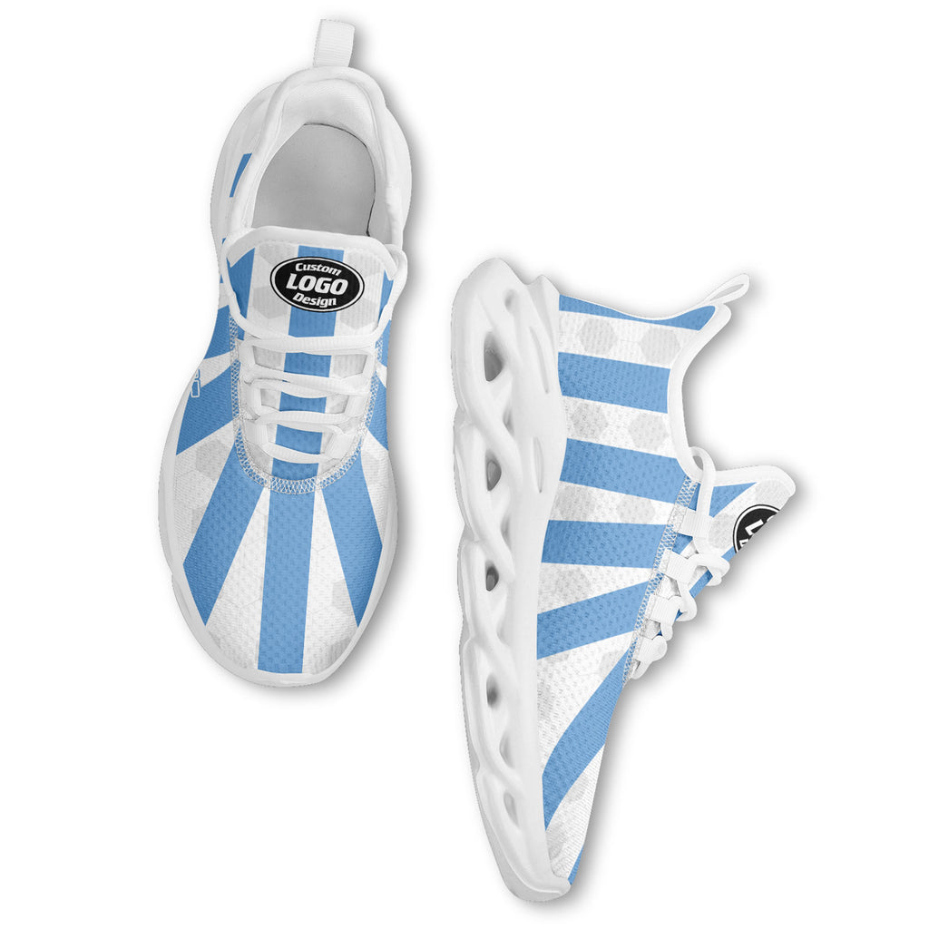 Custom 2026 World Cup Argentina Sneakers DIY Country Flag Running Shoes Lightweight Sport Shoes Gift for Football Fans Personalized Team Name and Logo FN003-F027086-2
