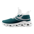 Custom Green Philadelphia Football Jersey and Sports Shoes Combo Offer Personalized Combo ZH-D025008-21