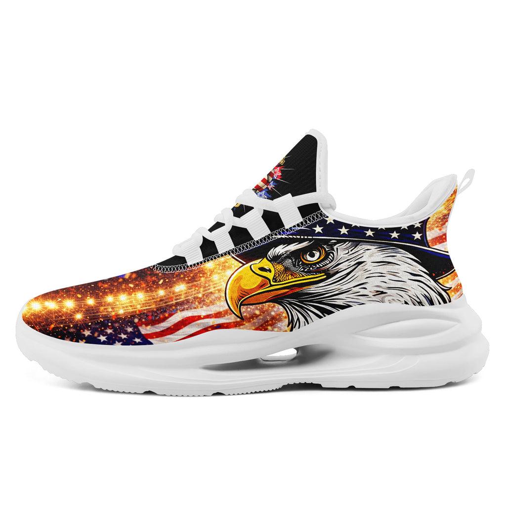 Custom United States 2026 World Cup Sneakers DIY Country Flag Running Shoes Lightweight Sport Shoes Gift for Football Fans Personalized Team Name and Logo FN079-F018033-1