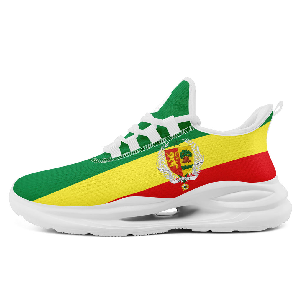 Custom Senegal 2026 World Cup Sneakers DIY Country Flag Running Shoes Lightweight Sport Shoes Gift for Football Fans Personalized Team Name and Logo FN079-F009079-1