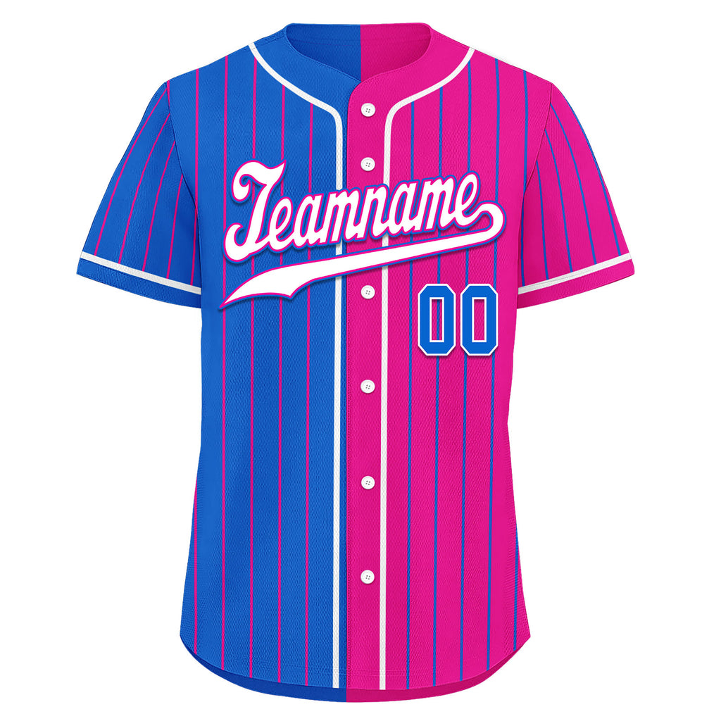 Custom Stripe Fashion Personalized Authentic Baseball Jersey BSBJ01-E06043-11
