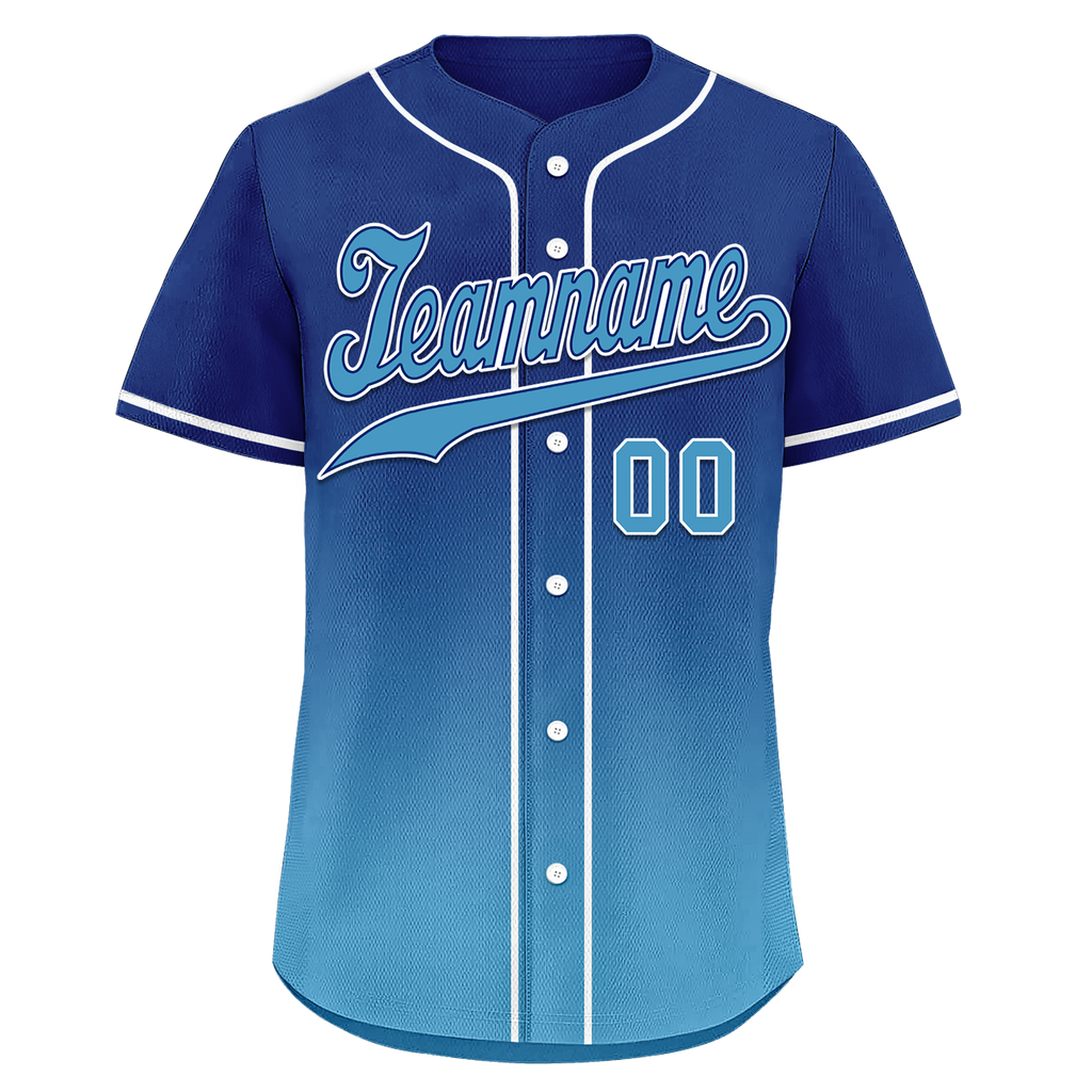 Custom Blue Fade Fashion Personalized Authentic Baseball Jersey BSBJ01-D0a70fd